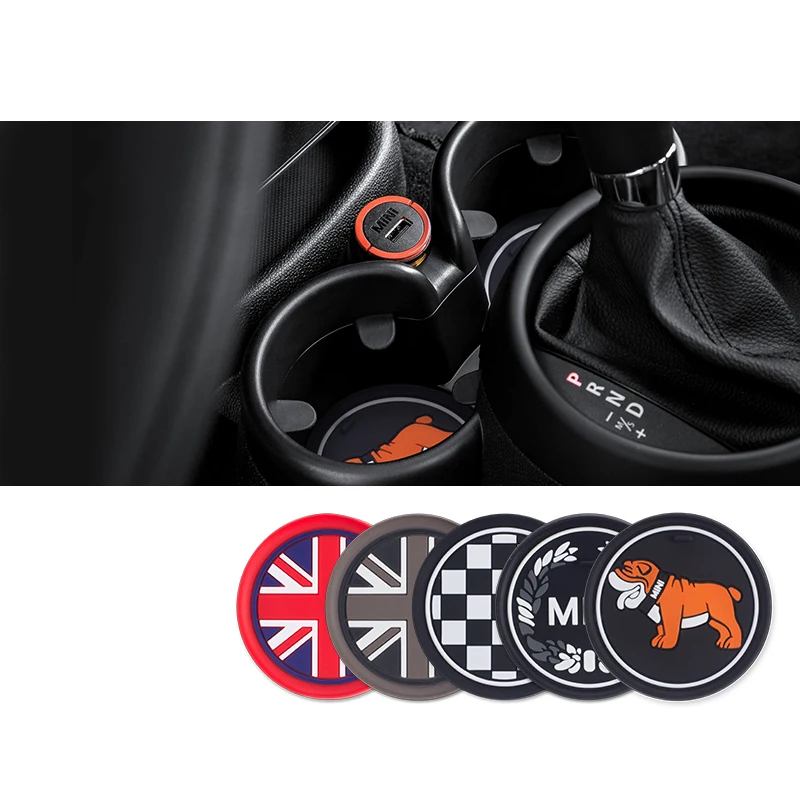 Для BMW MINI COOPER S JCW F54 F56 F60 R55 R56 R60 автомобильный держатель стакана CLUBMAN силиконовый