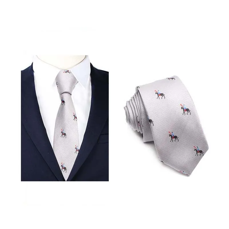 Мужской галстук-поло WindJ из полиэстера белый зеленый красный деловой высокого