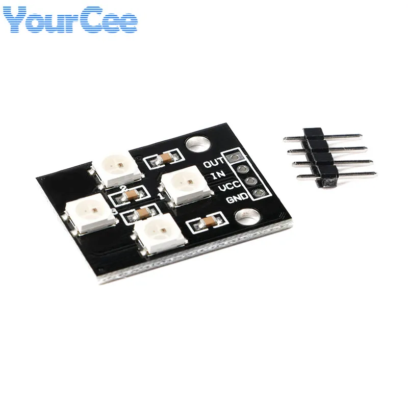 Gyűrű falióra 60 X Ultra fényes WS2812 5050 RGB LED lámpa Panel, Arduino