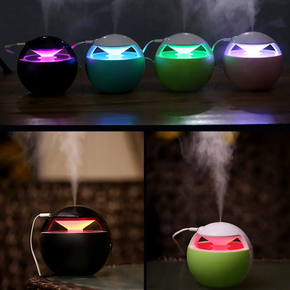 

USB Ultrasonic Humidifier Night Elves Air Humidifier Aroma Essential Oil Diffuser Aromatherapy for Office SPA dropshipping