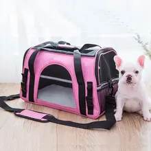 Мода кошка собака Handag рулевое колесо с флуоресцентные полосы Портативный сумка для отдыха на открытом воздухе дышащий домашних животных для переноски Принадлежности для клетки