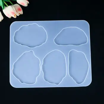 

Crystal Epoxy Resin Mold Coaster Cup Mat Casting Silicone Mould DIY Making Tool M2EA