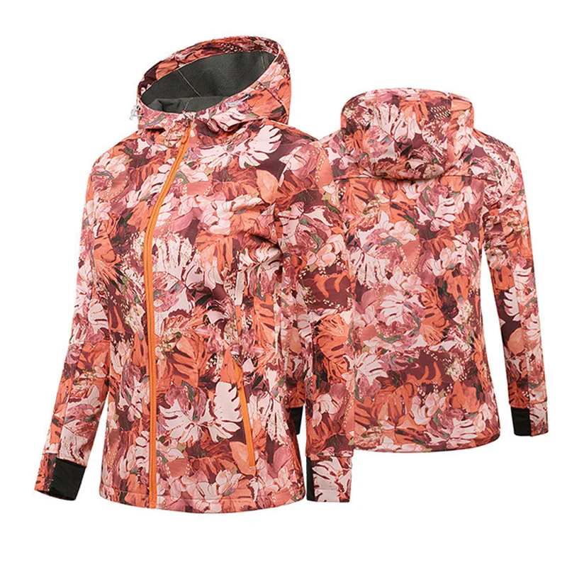 Winter Jacket Women Camping Hiking Jackets Outdoor Thermal Fleece Softshell Climbing Trekking Waterproof | Спорт и развлечения