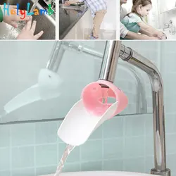 Extension de robinet Design dessin animé grands yeux, Guide pour enfants, évier, outils de lavage des mains pour bébé, accessoires de salle de bain, accessoire pour bébé 