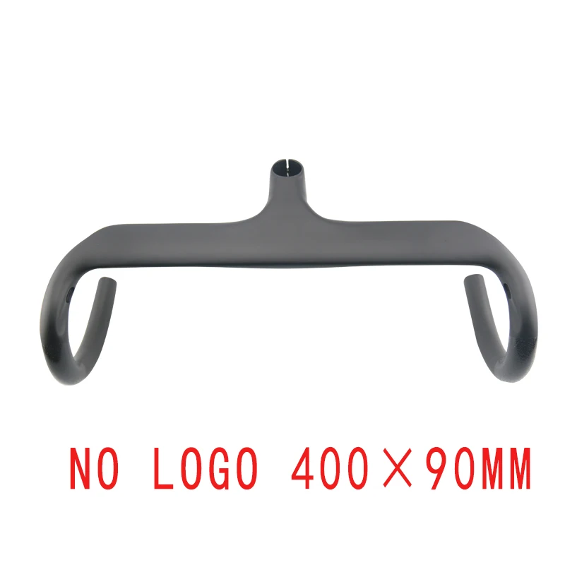 No logo 400x90mm RXL SL Велоспорт, углеродный руль для шоссейного велосипеда 28,6 мм UD матовый 400/420/440 серый Интегрированный руль со стволом, руль велосипеда - Цвет: No logo 400x90mm