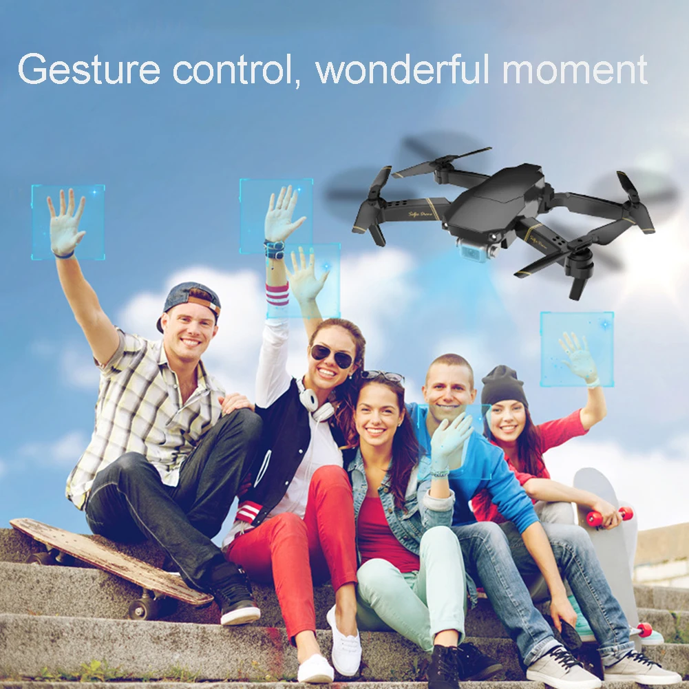 Global Drone GD89 4CH RC HD Camera Video FPV One Key Return RC Drone Quadcopter Toy RC Airplane Boys toys Outdoor Aircraft Toy