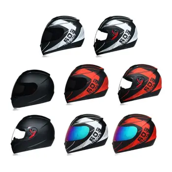 

Motorcycle Headpiece Unisex Summer Breathable Helmet Full Face Cap Head Protect