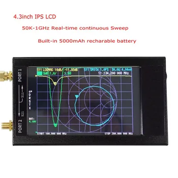 

2.8inch VNA LCD HF VHF UHF UV Vector Network Analyzer 50KHz~900MHz 450mAh
