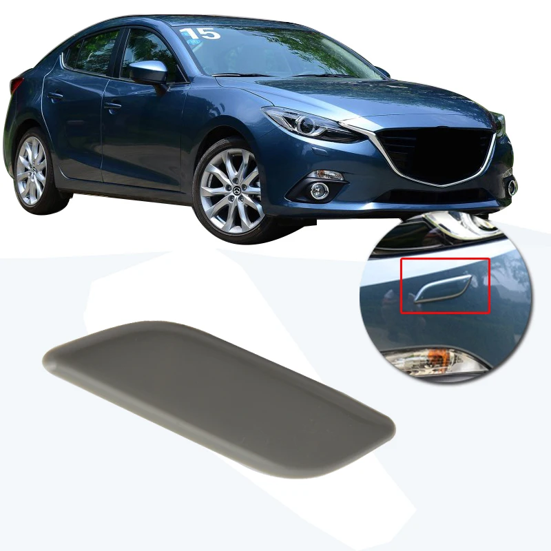 CAPQX 2 шт. передний бампер крышка омывателя фар Налобная шайба капота для Mazda 3 M3 Axela
