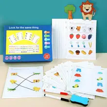 Connexion de stylo pour enfants pour trouver les mêmes jouets cadeaux, jeux de logique, jouets de réflexion, formation des enfants, jouets de Table, éducation du cerveau F7H4