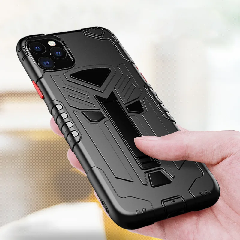 

Heavy Protection Phone Cases For iPhone 11 Pro XS MAX XR X Airbag Silicone Soft Case Cover For iPhone 7 8 6 6S Plus Shell Funda