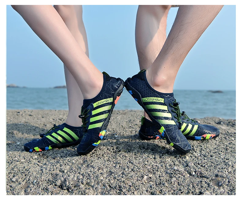 WWKK/Мужская обувь для пеших прогулок; пляжные сандалии; спортивная обувь; нескользящая обувь; походные сникерсы; Мужская быстросохнущая обувь для скалолазания