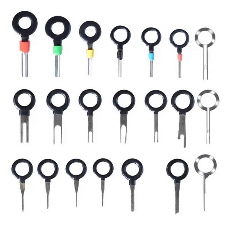 

21Pcs Car Terminals Removal Key Tools Set Wire connector Pin Release Extractor Puller G6KC