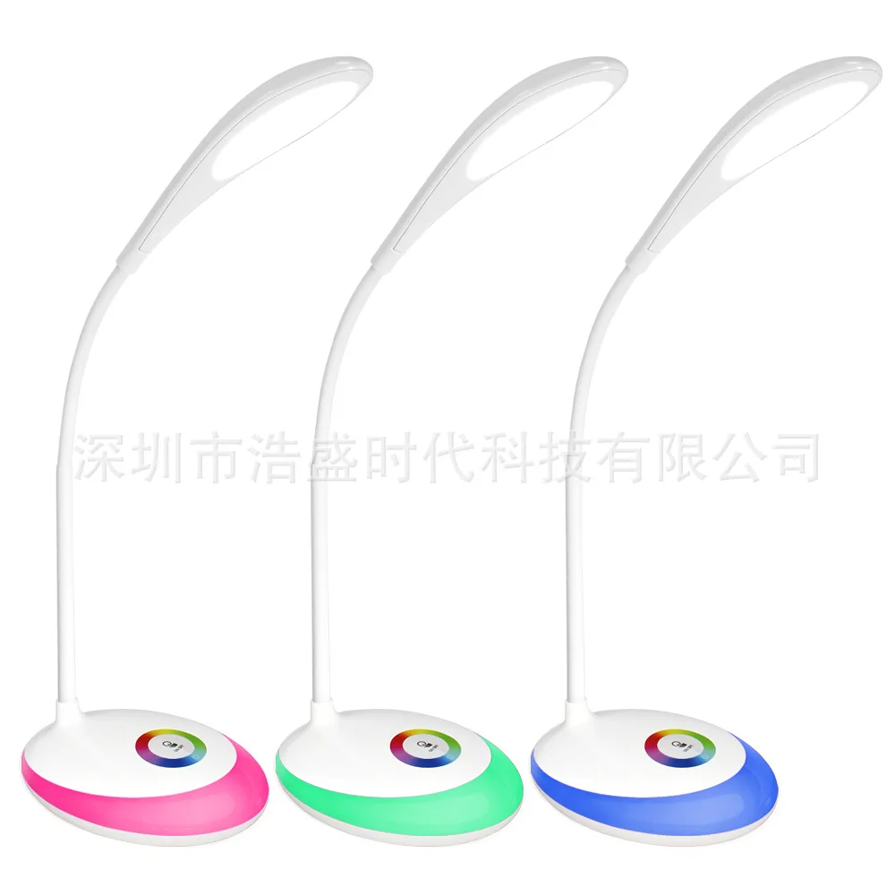 

USB Mechanism Battery Charging LED Desk Lamp Energy Saving Eye Protection Learning Bedside Lamp Work Adjustable Light Students L