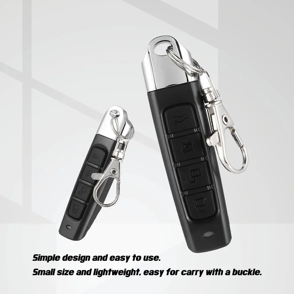 4 Buttons Garage Door Opener Remote Control Duplicator Clone Code Car Key:433MHZ 4 Buttons Garage Door Opener Remote Control Duplicator Clone Code Car Key:433MHZ