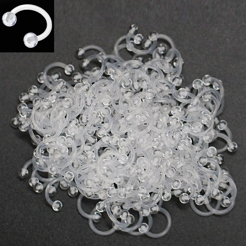 5/10/20 штук Оптовые лоты Нос Кольца пирсинг ювелирные изделия подкова ...