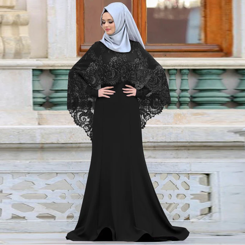 

Muslim women's clothing Dubai clothing Turkish style ladies clothing elegant hooded Muslim clothing new ladies Muslim clothing