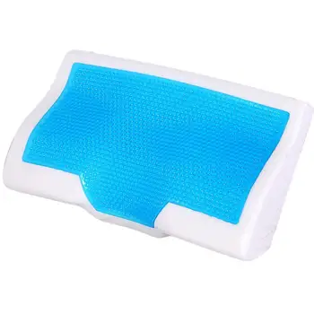 

Ice-cool Memory Foam Pillow Home Anti-snore Neck Orthopedic Care Health Cooling Gel Cushion Cervical Aid Sleeping Pillows S L9T3
