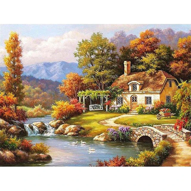 11CT Cross Stitch Kits Printed 1