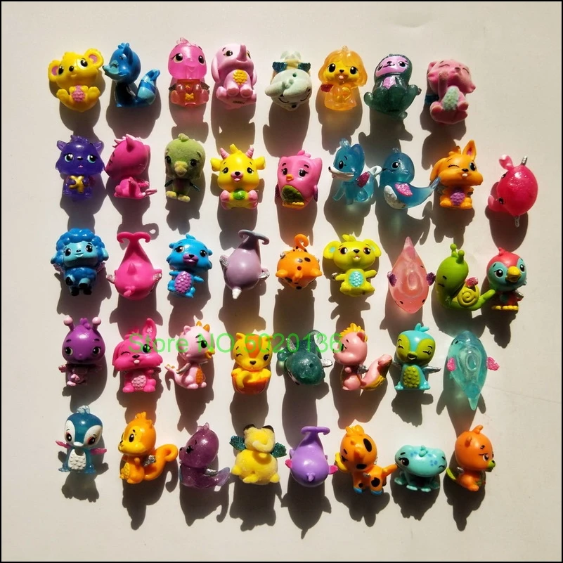 12 Pcs 3 cm Cute Cartoon Mini Dolls Hatchimals Figures Toys Models Randomly  Sending PVC Action