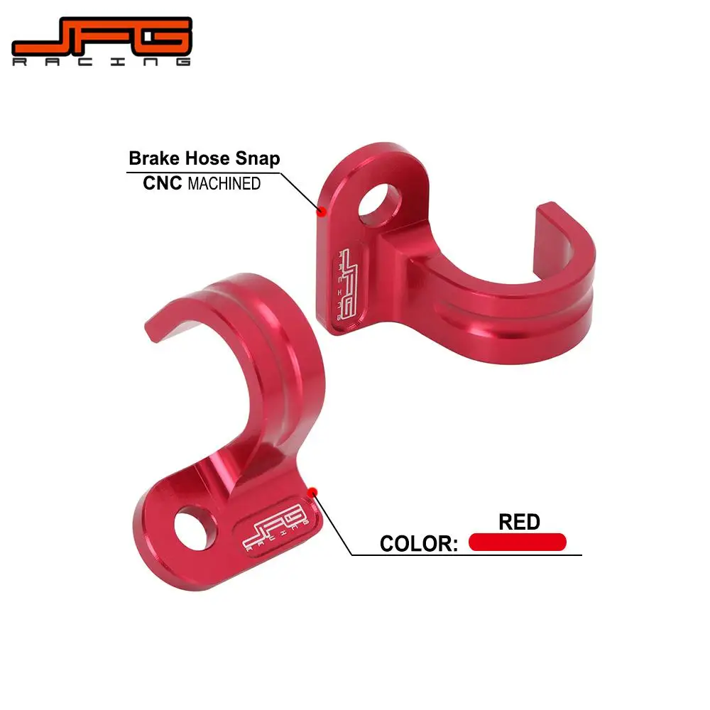 Motorcycle CNC Rear Brake Line Hose Cable Clamp Holder For HONDA XR250R