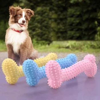 

Dog Toy Rubber Ball Food Funny Toothbrush Stick Pet Dog Toys For Small Large Dogs Tooth Brush Bite Resistant Chew Toys