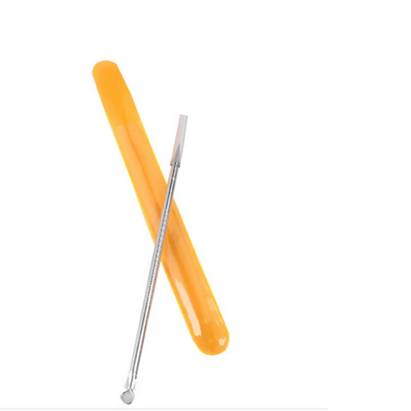 1Pc 8cm corrector de acné Extractor para espinillas herramienta Blackhead agujas Comedone de plata removedor de Color fácil de usar