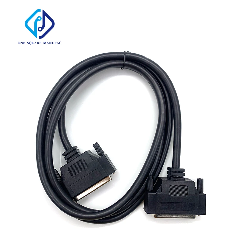 

HDB50 Female to Female Industrial-grade Three-row 50 Connection Cable DB50 Core Data Cable For Holes Double Shielded Copper Wire