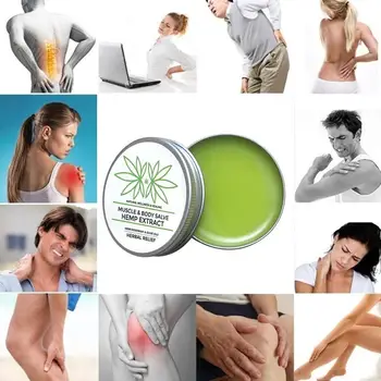 

Hemp Seeds and Leaves Extraction Makes Pure Hemp Cream Pain care Balm and and skin anti-acne effective Muscle For Relief E7O4