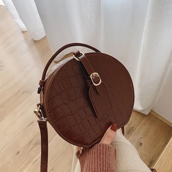 

Bolsos Mujer Alligator Pattern Leather Crossbody Bags For Women 2019 Luxury Handbags Women Bags Designer Shoulder Messenger Bags