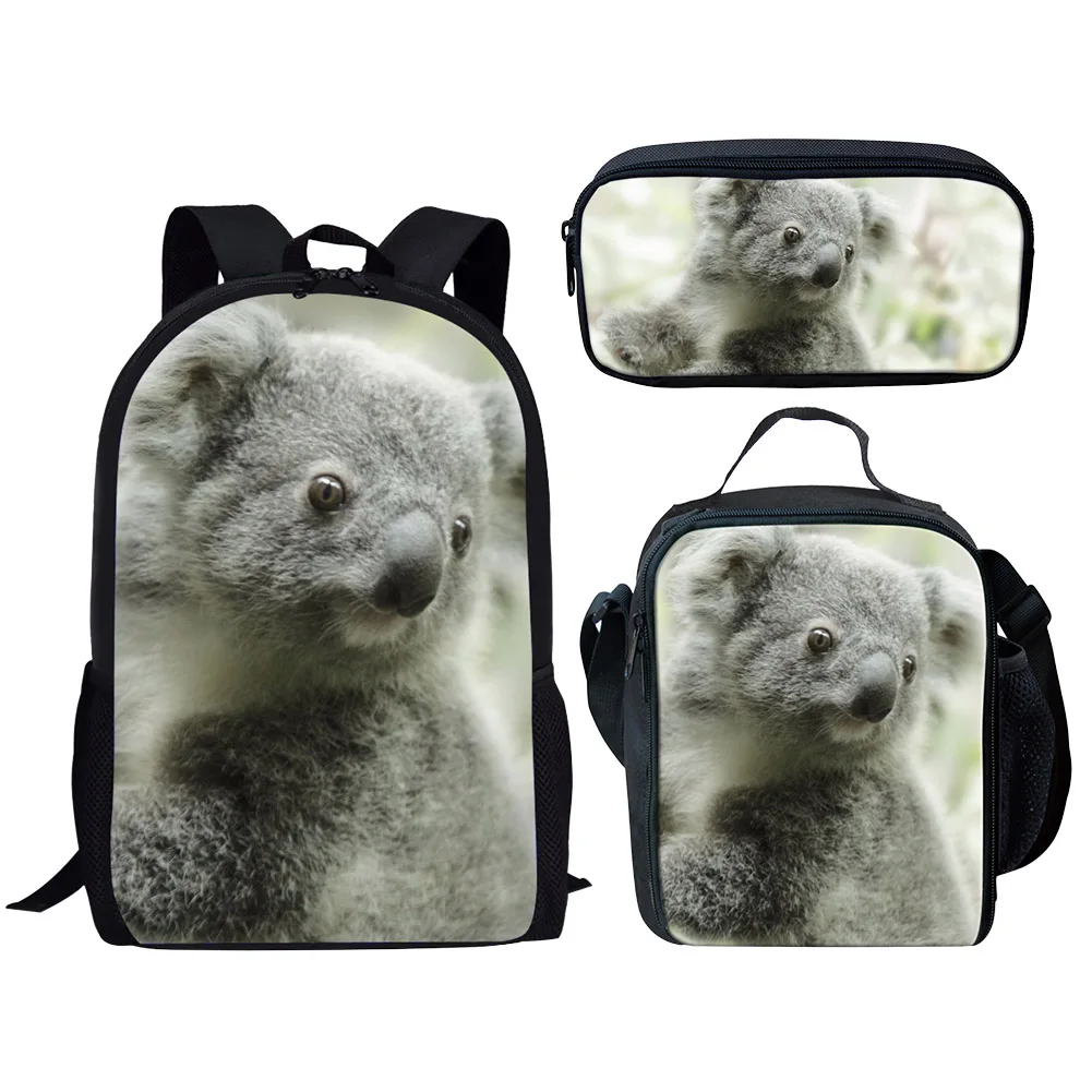 Hot Child Koala Fashion School Bags for Boy and Girl Children Backpack Student BookBag Kids Large Primary Schoolbag