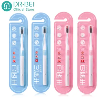 

DR.Bei Toothbrush Bass Method Sandwish-bedded Teeth Clean Brush Soft Travel Tooth Brush Softbrush Xiami Xiomi