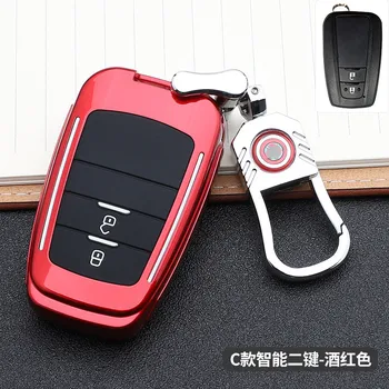 Di alta qualità nuovo caso chiave dell'automobile copertura completa per Toyota Prius Camry Corolla RAV4 C-HR CHR Prado 2018 accessori portachiavi Auto - Di alta qualit nuovo caso chiave dell automobile copertura completa per Toyota Prius Camry Corolla