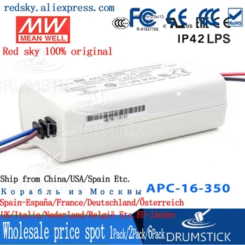 

Steady MEAN WELL APC-16-350 48V 350mA meanwell APC-16 48V 16.8W Single Output LED Switching Power Supply