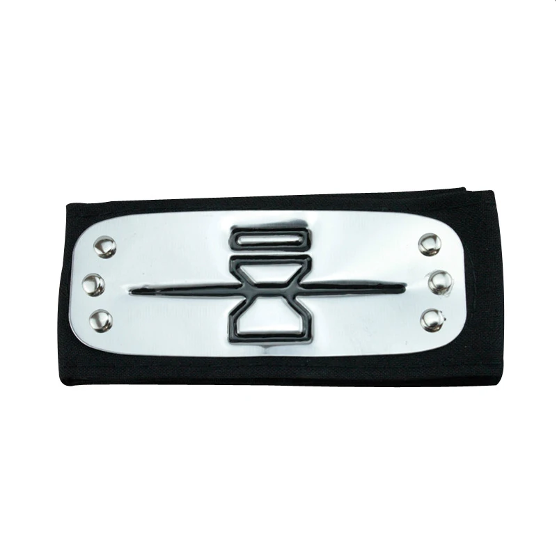 L Аниме повязка Naruto Leaf деревенская лого Konoha Uchiha Itachi kacashi Akatsuki косплей костюм аксессуары - Цвет: L