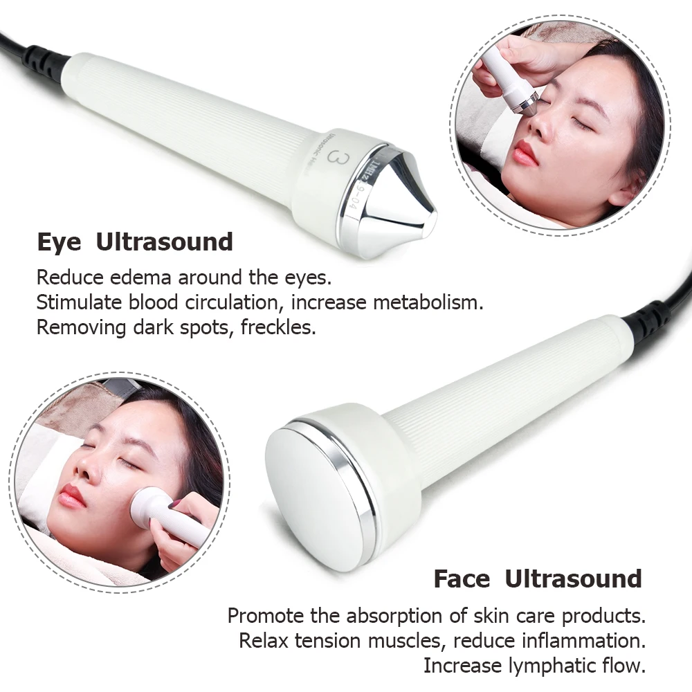 Beauty Star Ultrasonic High Frequency Facial Skin Care Freckle Removal Skin Lifting Anti Aging Ultrasonic Facial Massage Machine