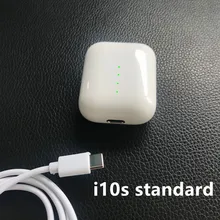 I10 TWS i10tws 1:1 Bluetooth беспроводные наушники бас сенсорное управление наушники для Android IOS Телефон PK i12tws