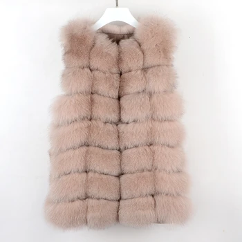 

Real Fox Fur Vest Fur Parka Mink Winter Coat For Jacket Female Coats Vest Waistcoat Fur Coats Real Fur Coat Fox Vest Jacket