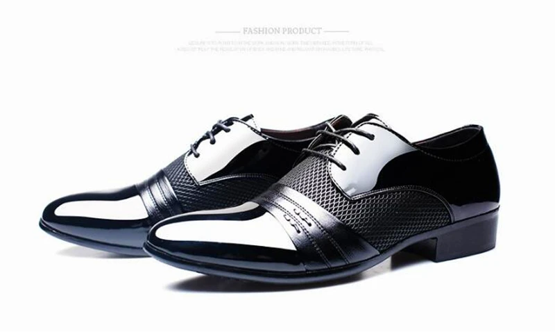 Imaxanna Мужские кожаные туфли Бизнес плоский чёрный; коричневый дышащая лето-осень Туфли под платье размера плюс; большие размеры 38-48