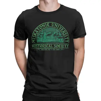 

Men's Lovecraft Miskatonic University Cthulhu T Shirt 100% Cotton Clothes Funny Short Sleeve Round Neck Tees Birthday Present