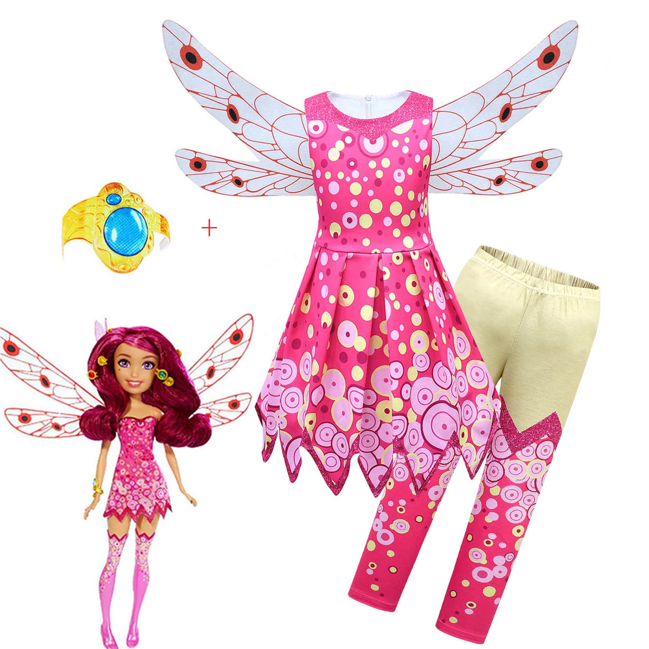 Costumi Di Halloween Per Bambini Per Ragazze Mia E Me Vestiti Set Anime Mia Cosplay Bambini Fancy Dress Festa Di Compleanno Abbigliamento Di Carnevale