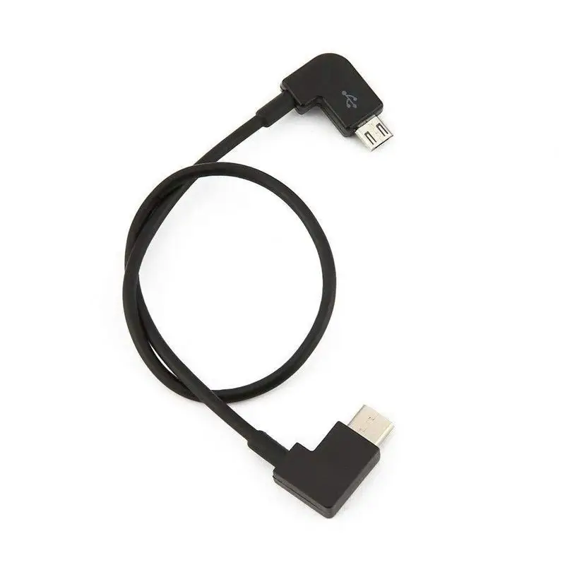

New Micro-USB to Type C Data Cable 11.8inch/30cm USB Type C Cable for DJI Mavic Pro/Spark for USB-C Device Cellphone