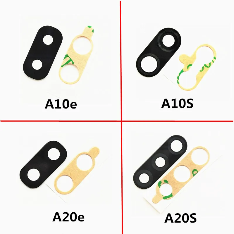 

2x Rear Back Camera Glass Lens with 3M Adhesive Glue Replacement Parts for Samsung Galaxy A10e A10S A20e A20S A30S A50S A51 A71