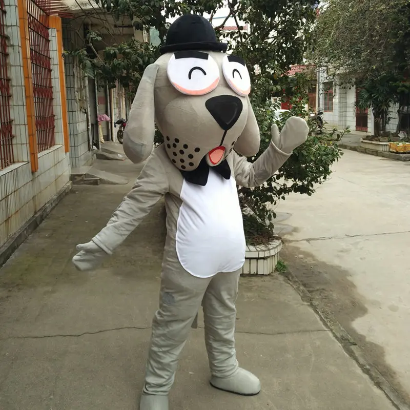 Мистер Пибоди Шерман собака талисман костюм персонажа мультфильма Mascotte взрослый размер мультфильм внешний вид Хэллоуин День рождения Косплей