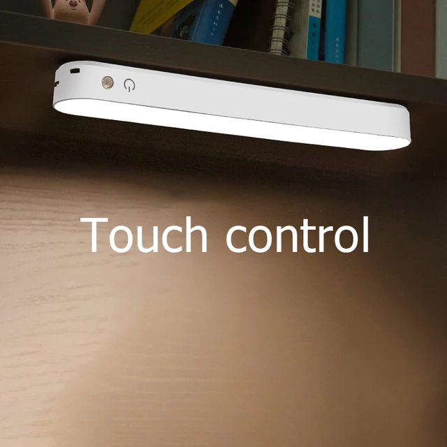 Desk Lamp USB LED Light Computer Table Lamp Magnetic Office Study Reading Stand Light Rechargeable For Bedroom No remote control