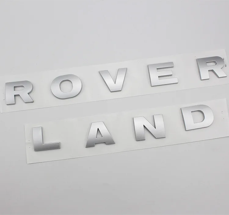 Land Rover английский логотип автомобиля Аврора Range Rover Found Hood с надписью стандартная спортивная версия наклеек на бампер