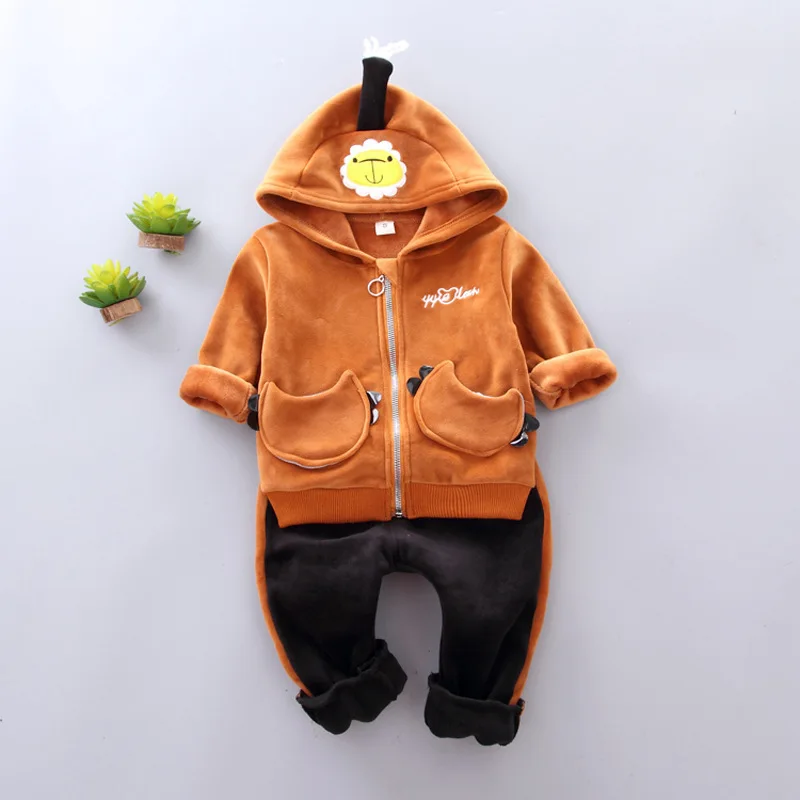 

CHILDREN'S Sweater 2019 Children Set 0-4-Year-Old Korean-style Autumn & Winter Children Infants Clothes
