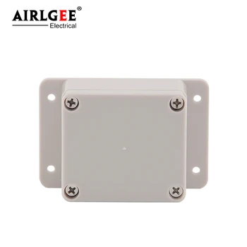 

63 * 58 * 45mm outdoor ABS plastic waterproof junction box with ear seal box monitoring power cord meter box