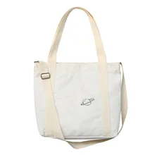 INS/ стиль, простая Женская Холщовая Сумка, Сумка через плечо, Экологичная, художественная, художественная, Студенческая