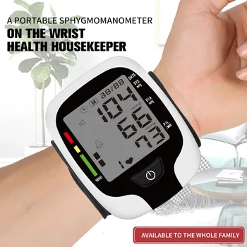

Bp Monitors Sphygmomanometer Automatic Digital tonometer wrist Blood Pressure Monitor